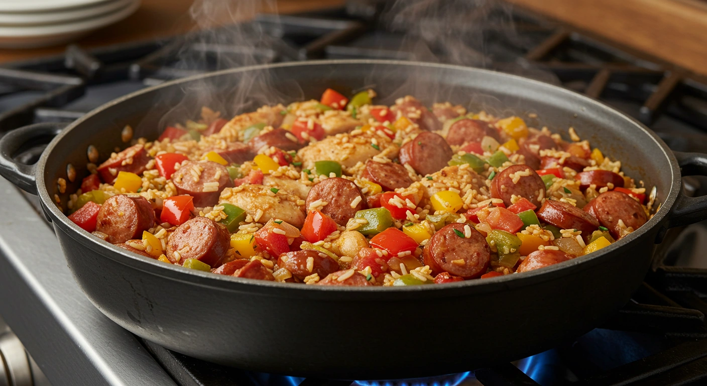 Cajun Chicken Sausage Jambalaya - secondary view